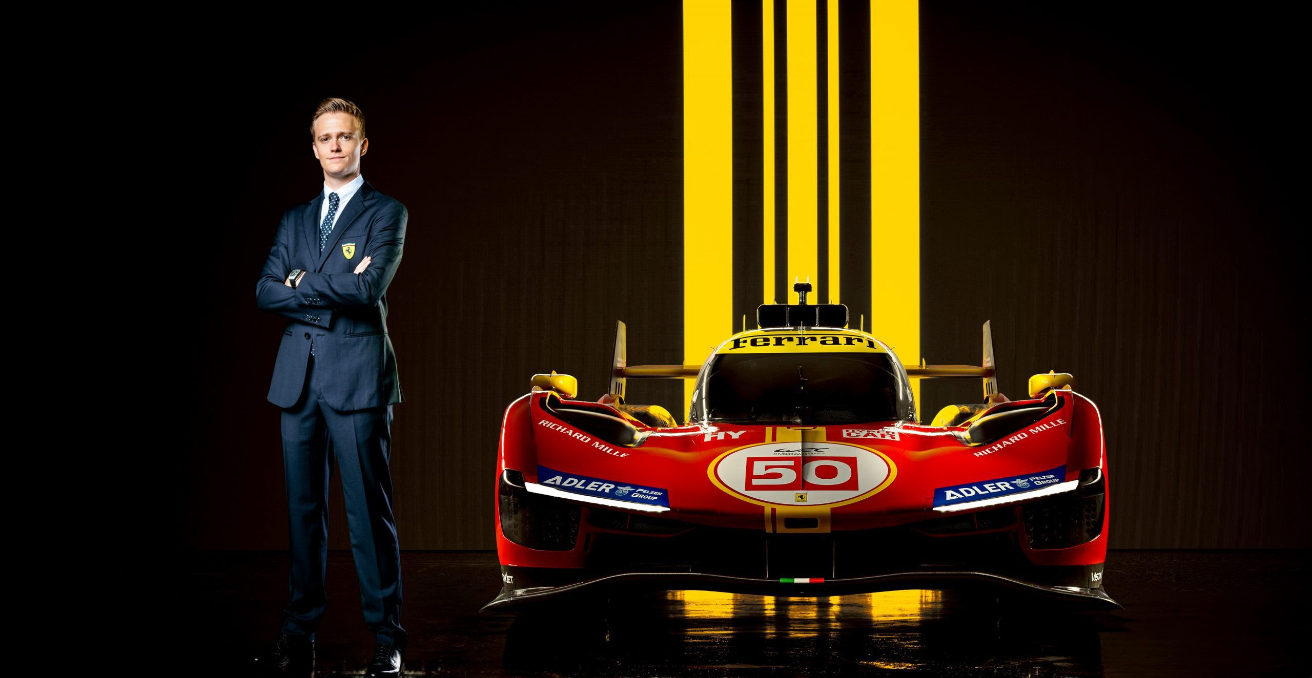 Wallpaper #5e8LTJMBMN-XEVvVYDwp145 Nicklas Nielsen Klar Til Vm Kamp I Ferraris Nye Le Mans Hypercar
