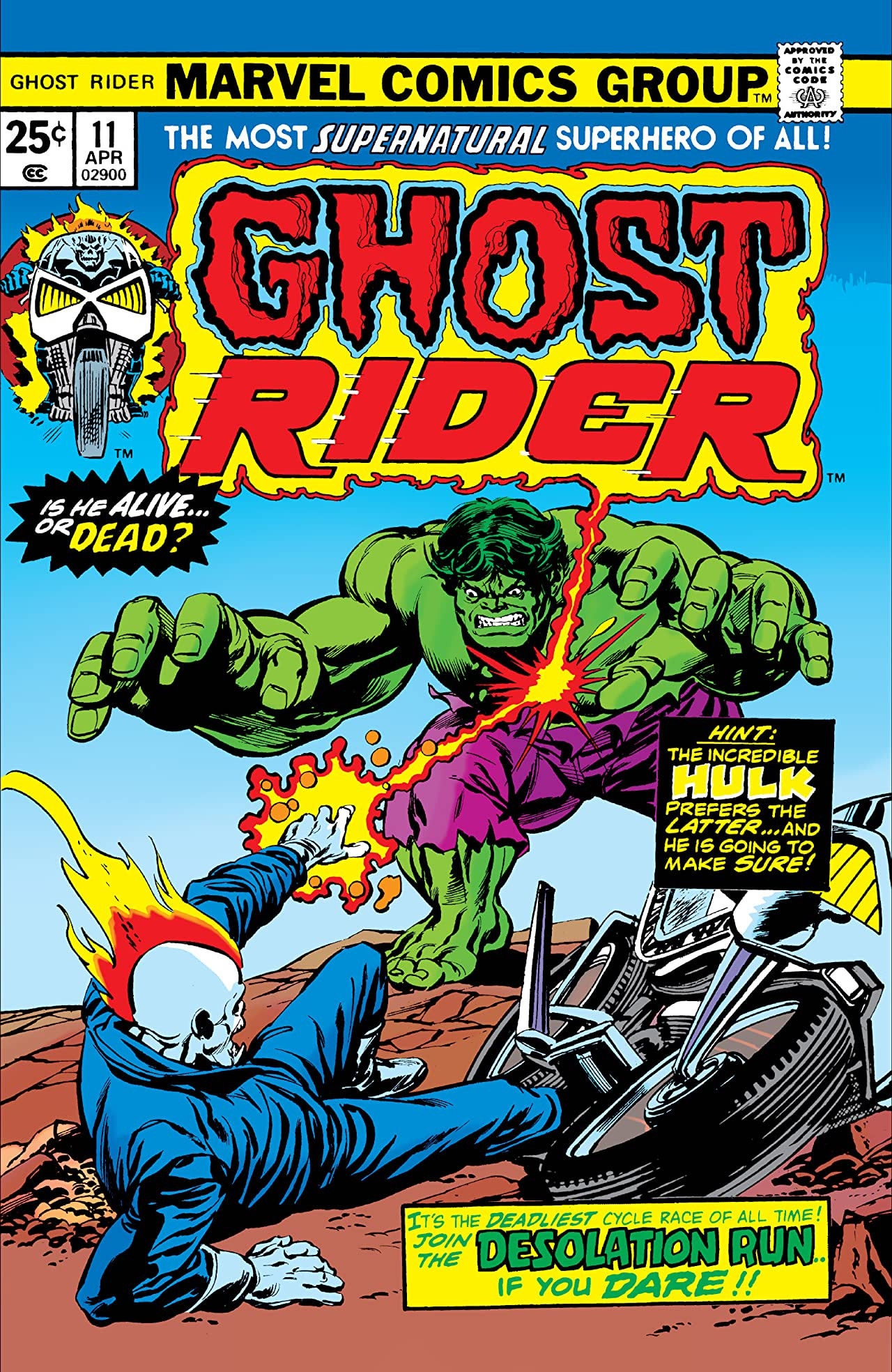 Wallpaper #UmfnApMBSpphPi3-dbEP101 Ghost Rider 10 11 1975 Earths Mightiest Blog