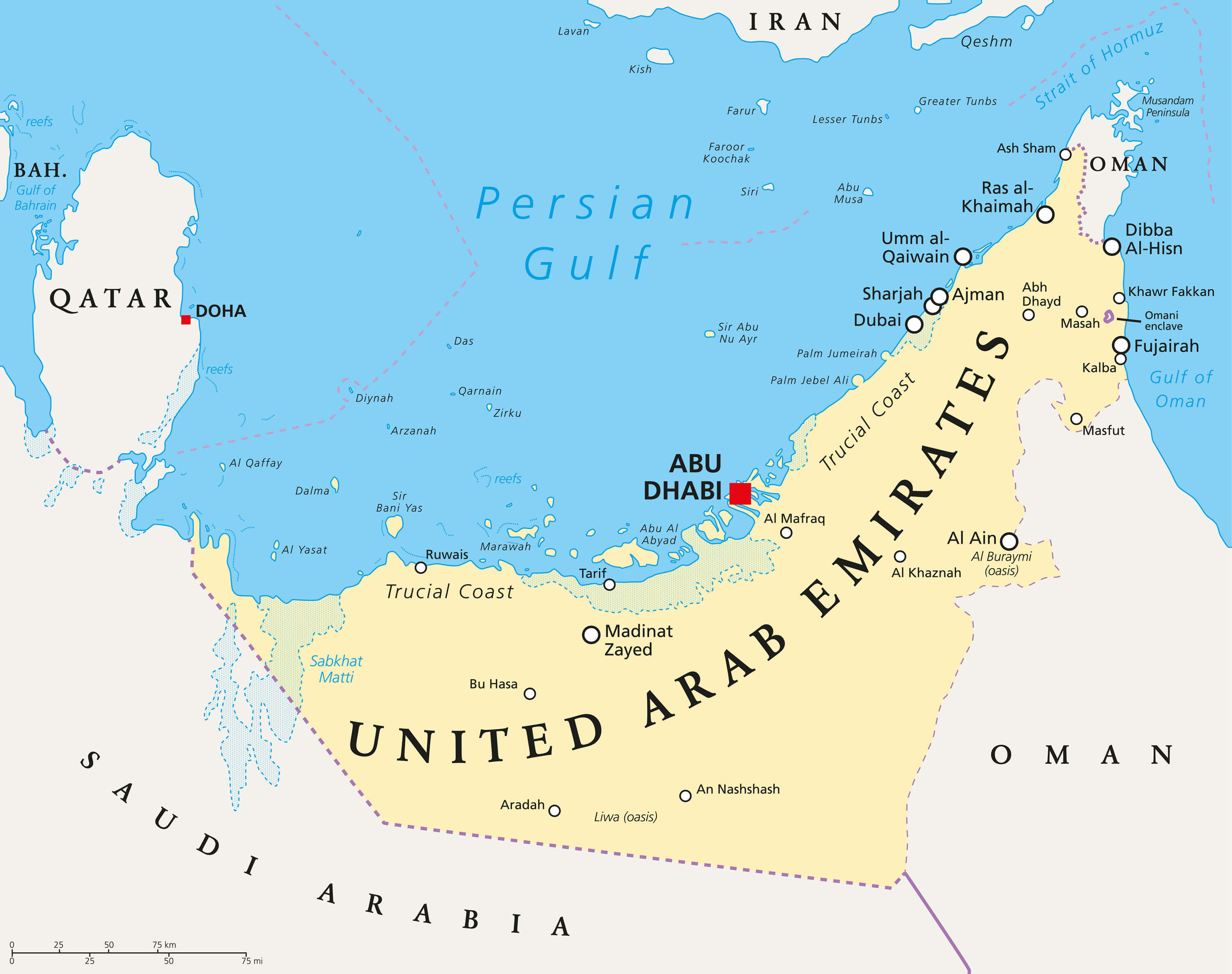 Wallpaper #8miYGpMBSpphPi3-dBwa41 Map United Arab Emirates