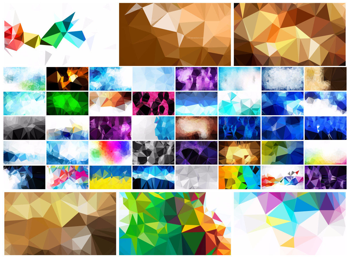 Wallpaper #hmcDApMBSpphPi3-6q0A64 A Captivating Array of 40 Abstract Triangle Designs 123freevectors