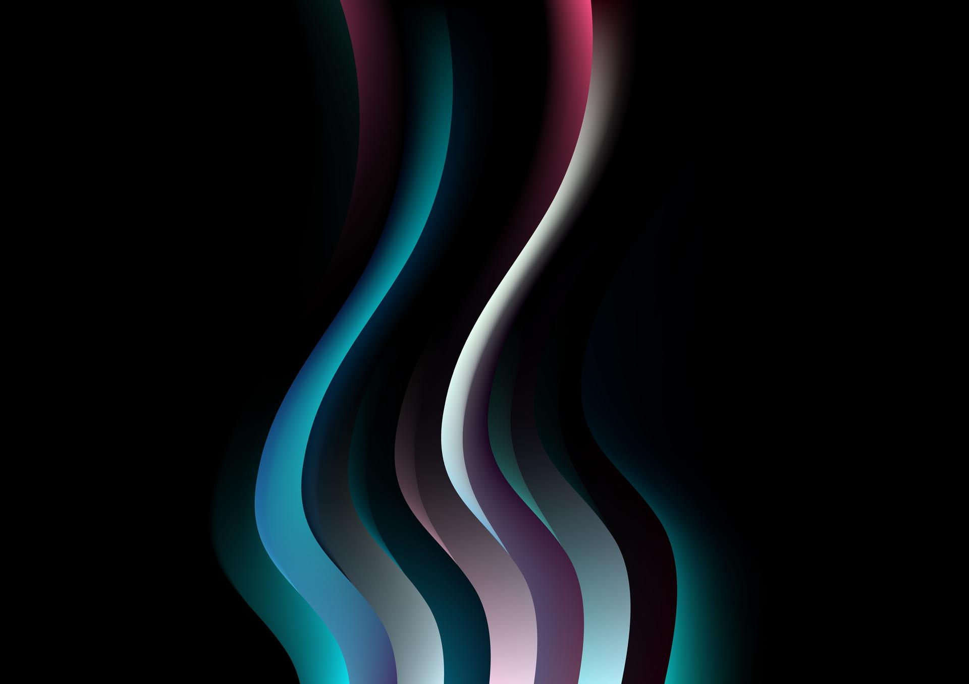 Wallpaper #Z2fA6pIBSpphPi3-eUjf331 Black Pink and Blue Abstract Wave Background Template Design