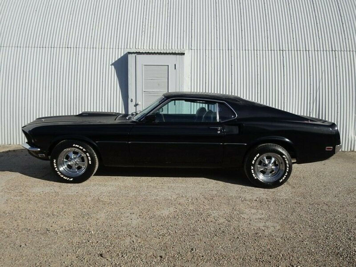 Wallpaper #ixls-I4BtGB6xQ78MEUP20 1969 Ford Mustang Mach 1 351 4bbl Raven Black Solid Texas Car Ac