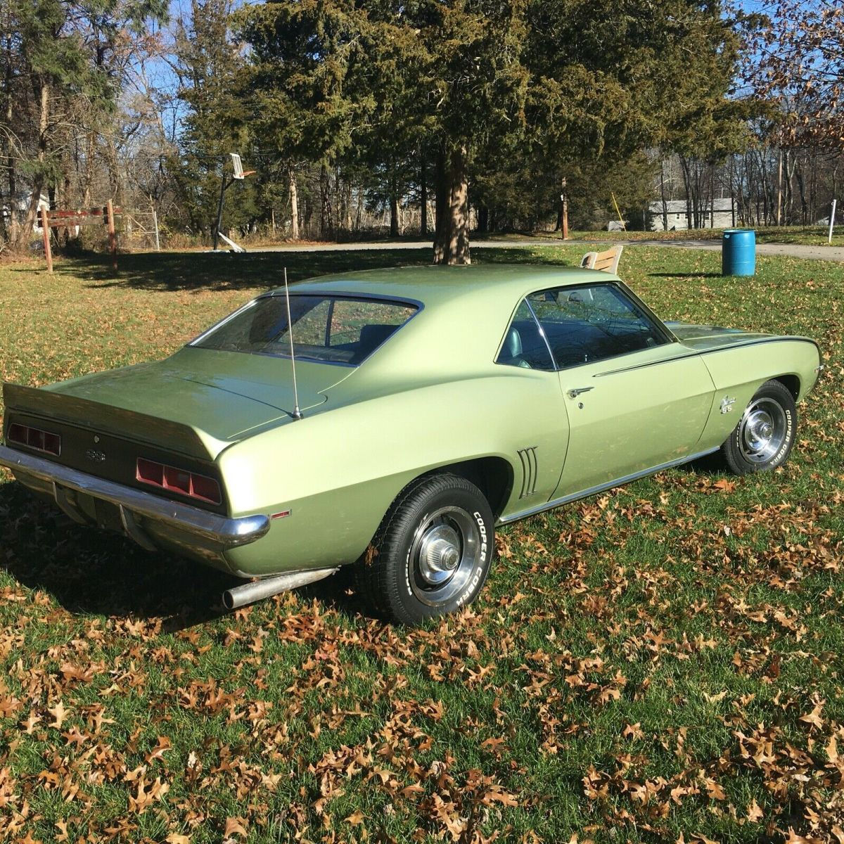 Wallpaper #5hnHHI8BtGB6xQ78D3WG10 Beautiful 1969 Frost Green 396 Four Speed Big Block Camaro Ss for Sale