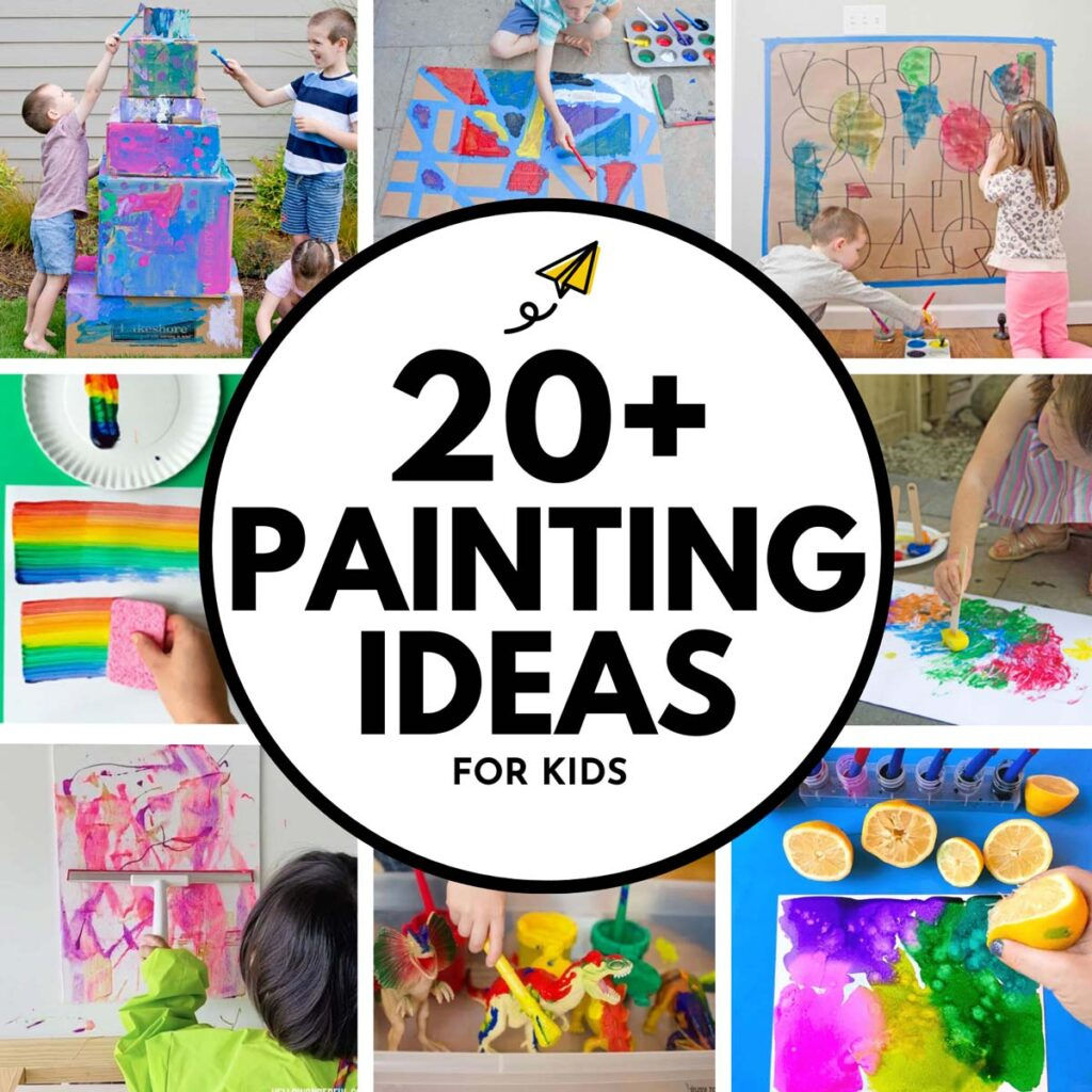 Wallpaper #KW2GaJcBycdYOYFTt3BW140 20 Unique Painting Ideas for Kids Busy Toddler