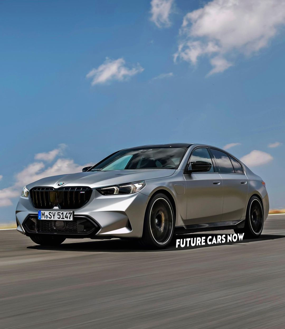 Wallpaper #9e_8SpMBMN-XEVvVozmb306 2024 BMW M5 Sedan Looks Sharp in New Speculative Rendering