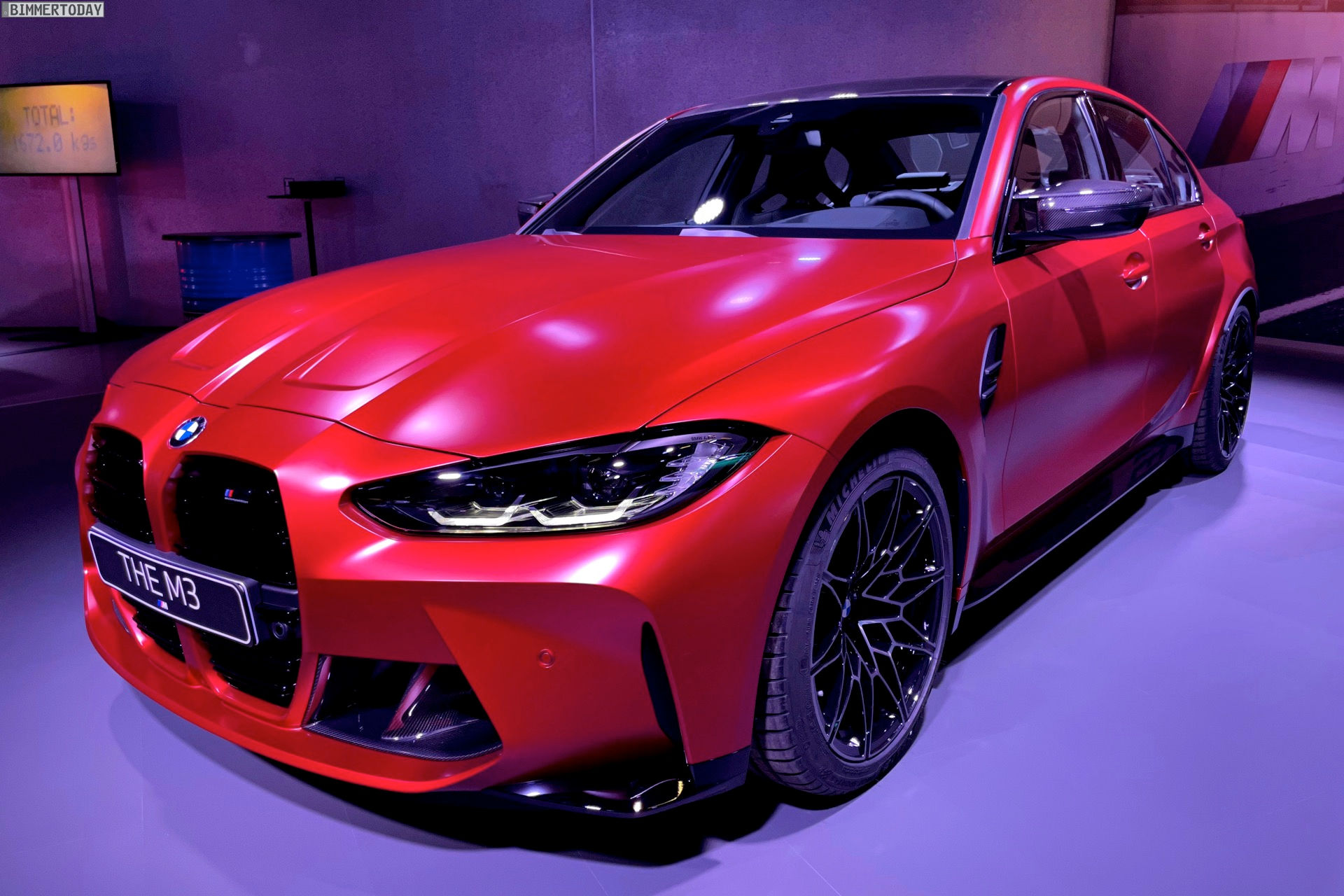 Wallpaper #-BAYYZMBgfYVyjoKURvq151 2021 BMW M3 G80 in Frozen Orange Ii from BMW Individual