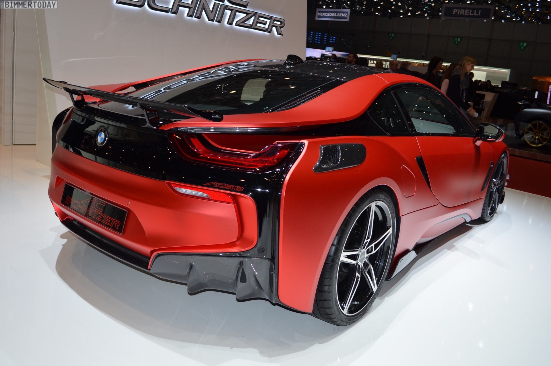 Wallpaper #chkOB48BtGB6xQ78h1V_49 More Photos of the Hot Inferno Red BMW i8 by Ac Schnitzer