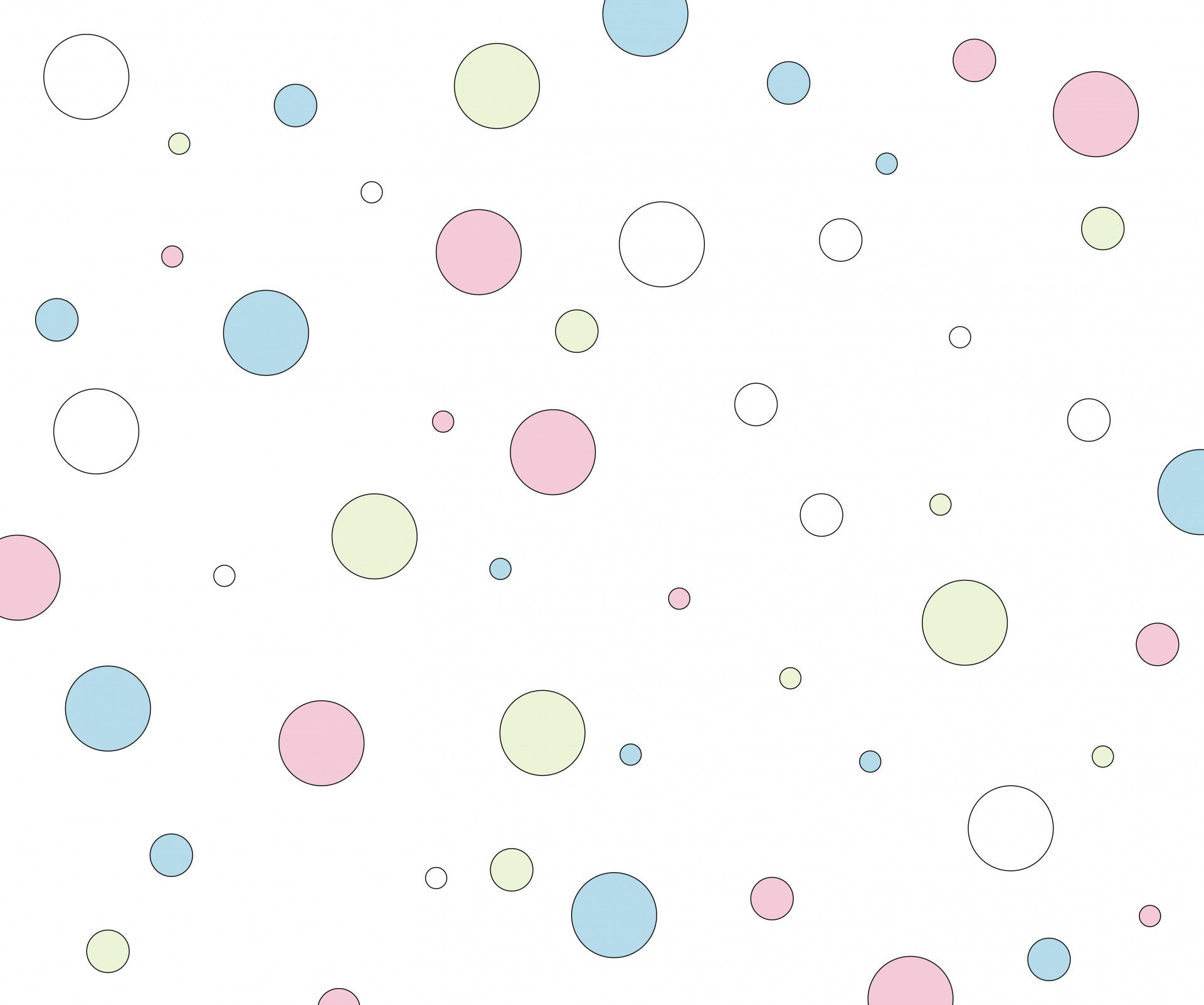 Wallpaper #3be88 Black and White Bubbles Texture Background with Seamless Pattern Vector