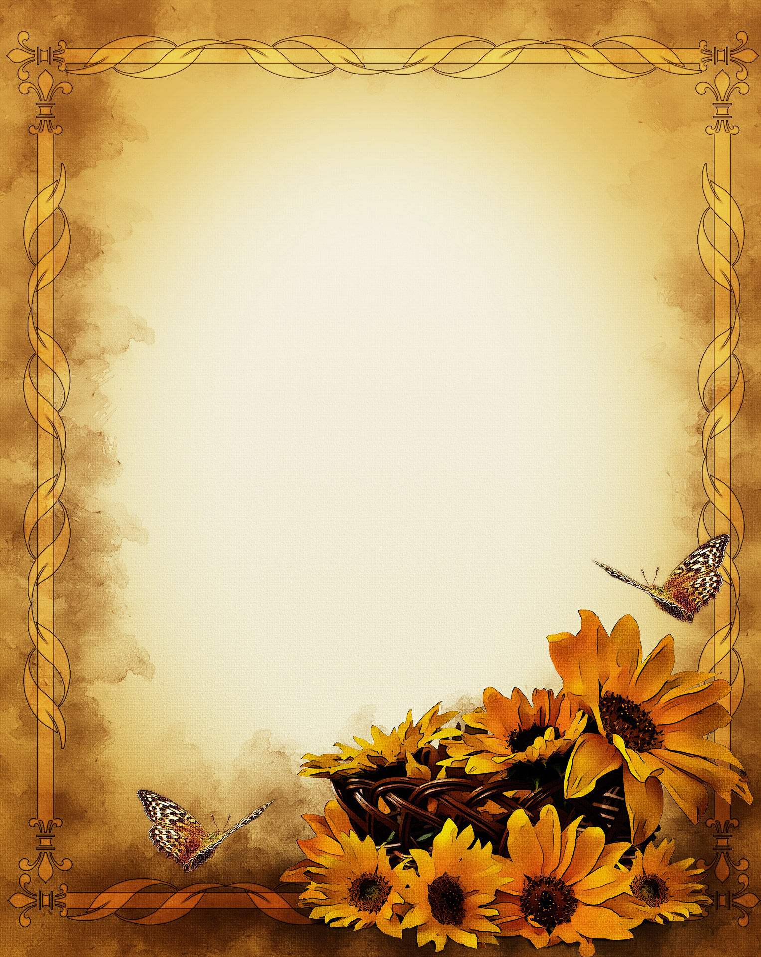 Wallpaper #cmciCJMBSpphPi3-IskH258 Background with Sunflowers Free Stock Photo Public Domain Pictures