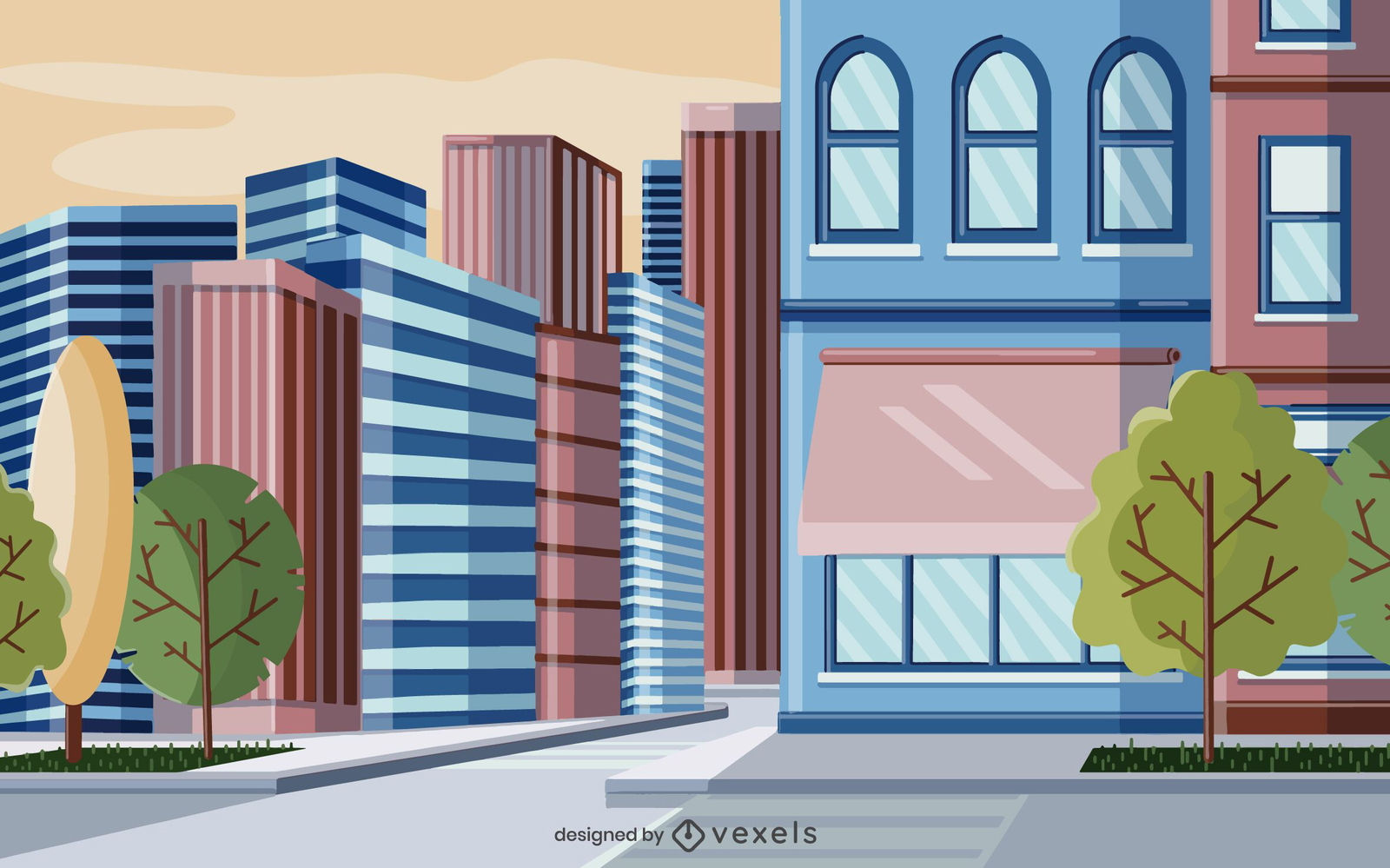 Wallpaper #dmfr65IBSpphPi3-5U-B27 Buildings Vector Graphics to Download
