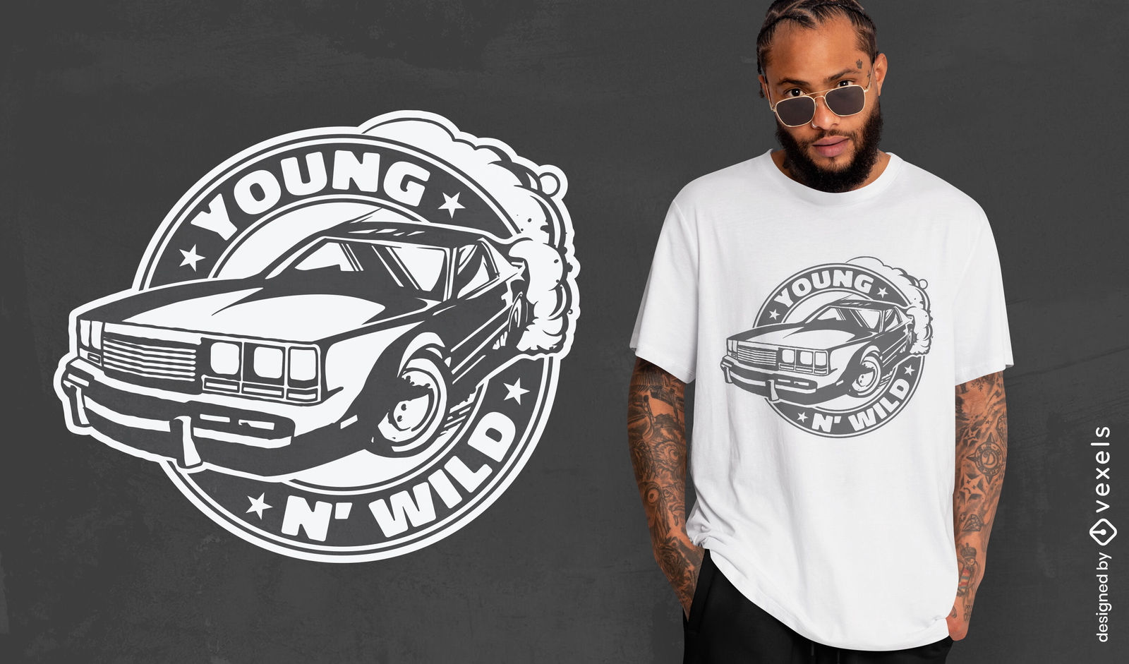 Wallpaper #mWc_-ZIBSpphPi3-_Yx7163 Muscle Car Badge T Shirt Design Vector Download