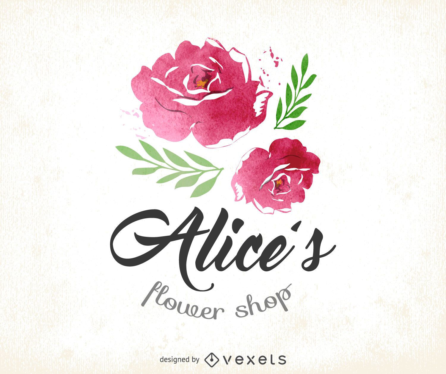Wallpaper #gGdQ7pIBSpphPi3-YVxF284 Watercolor Flower Shop Logo Vector Download