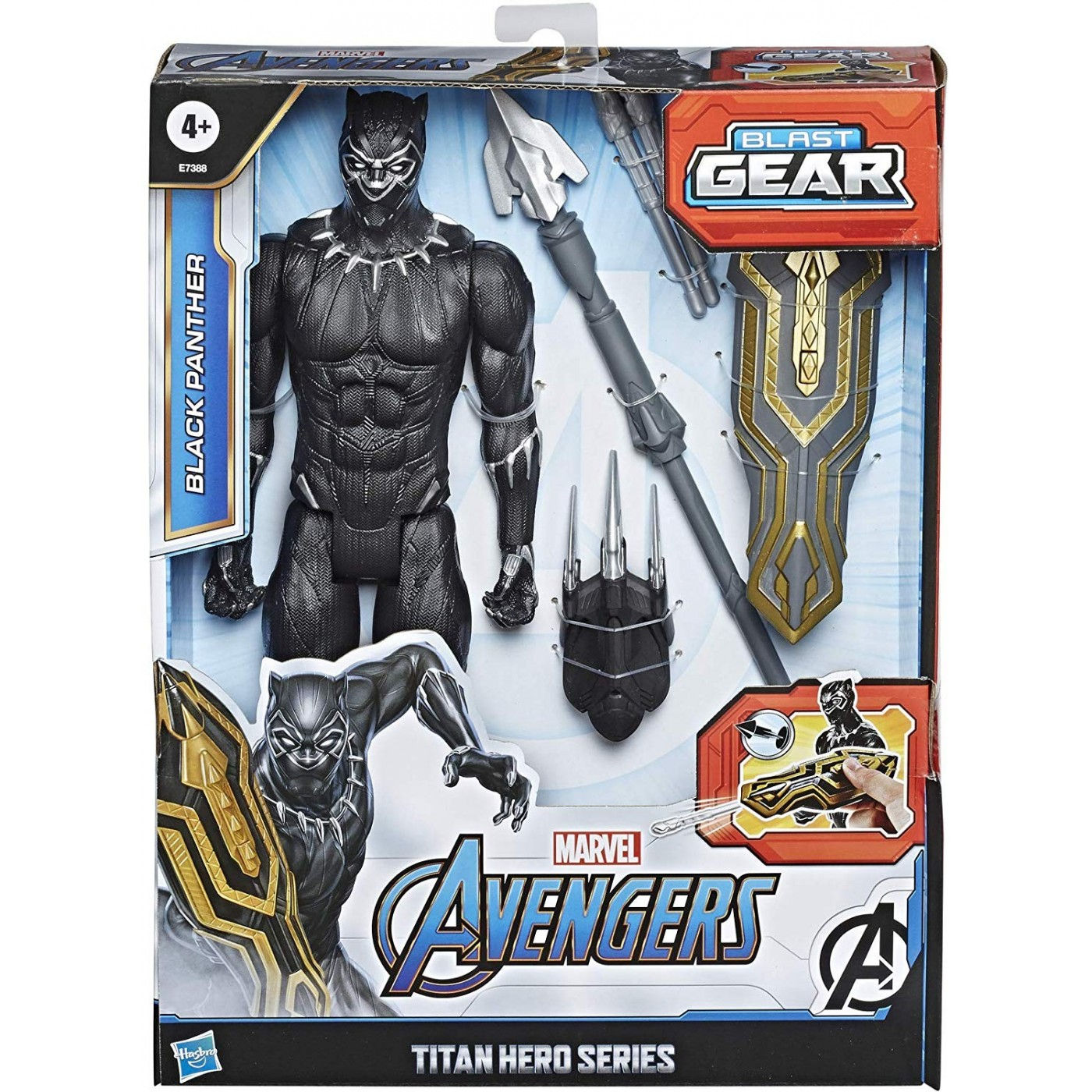 Wallpaper #ffd21 Marvel Avengers Titan Hero Series Blast Gear Captain America Action Figure