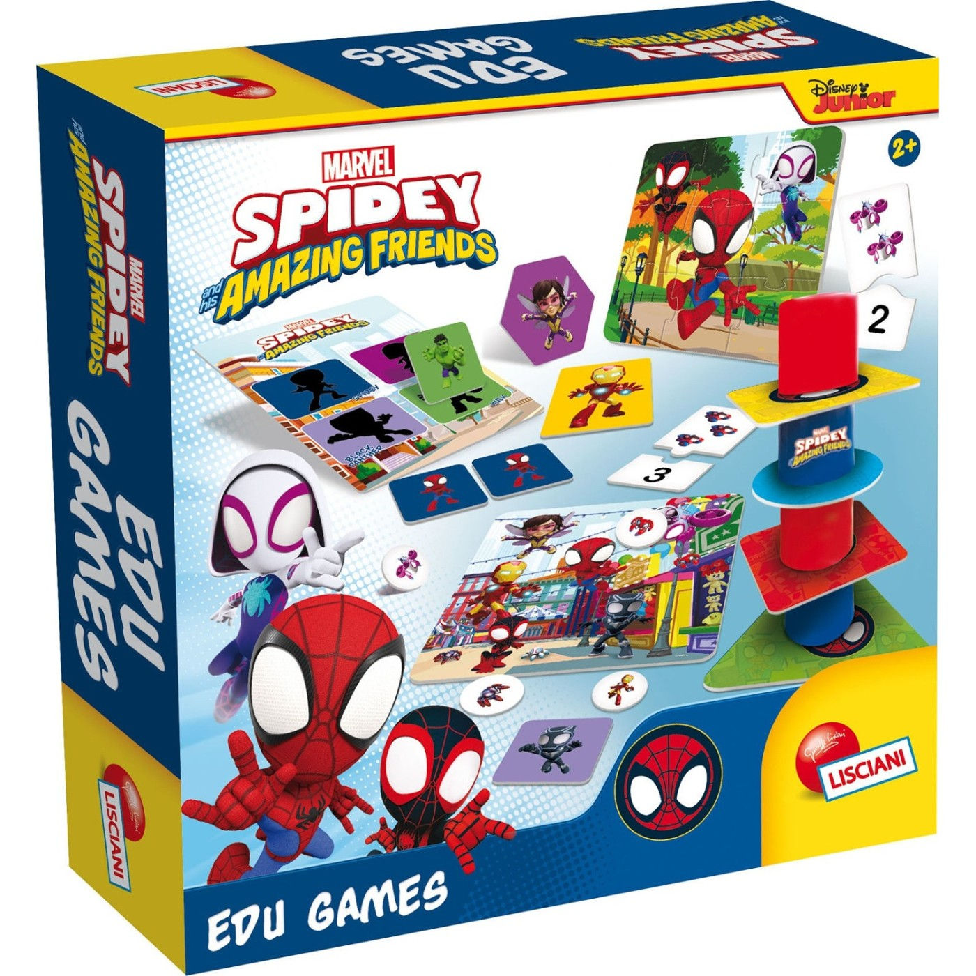 Wallpaper #J_QuOpMBKFX8bn3reXjK173 Lisciani Spidey Educational Game Collection 1099146 Toys Shopgr