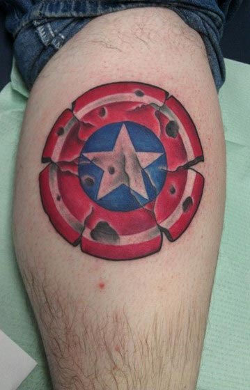 Wallpaper #P5zO4JIBZHQxiYarB7hG39 105 Captain America Tattoo Designs and Ideas for Marvel Superhero Fans