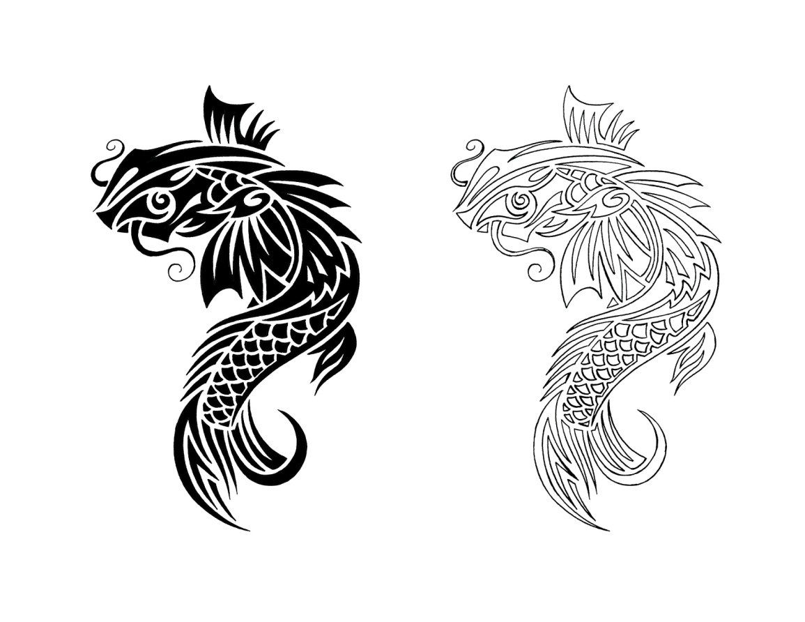 Wallpaper #4177e Half Sleeve Koi Fish Tattoo Chronic Ink