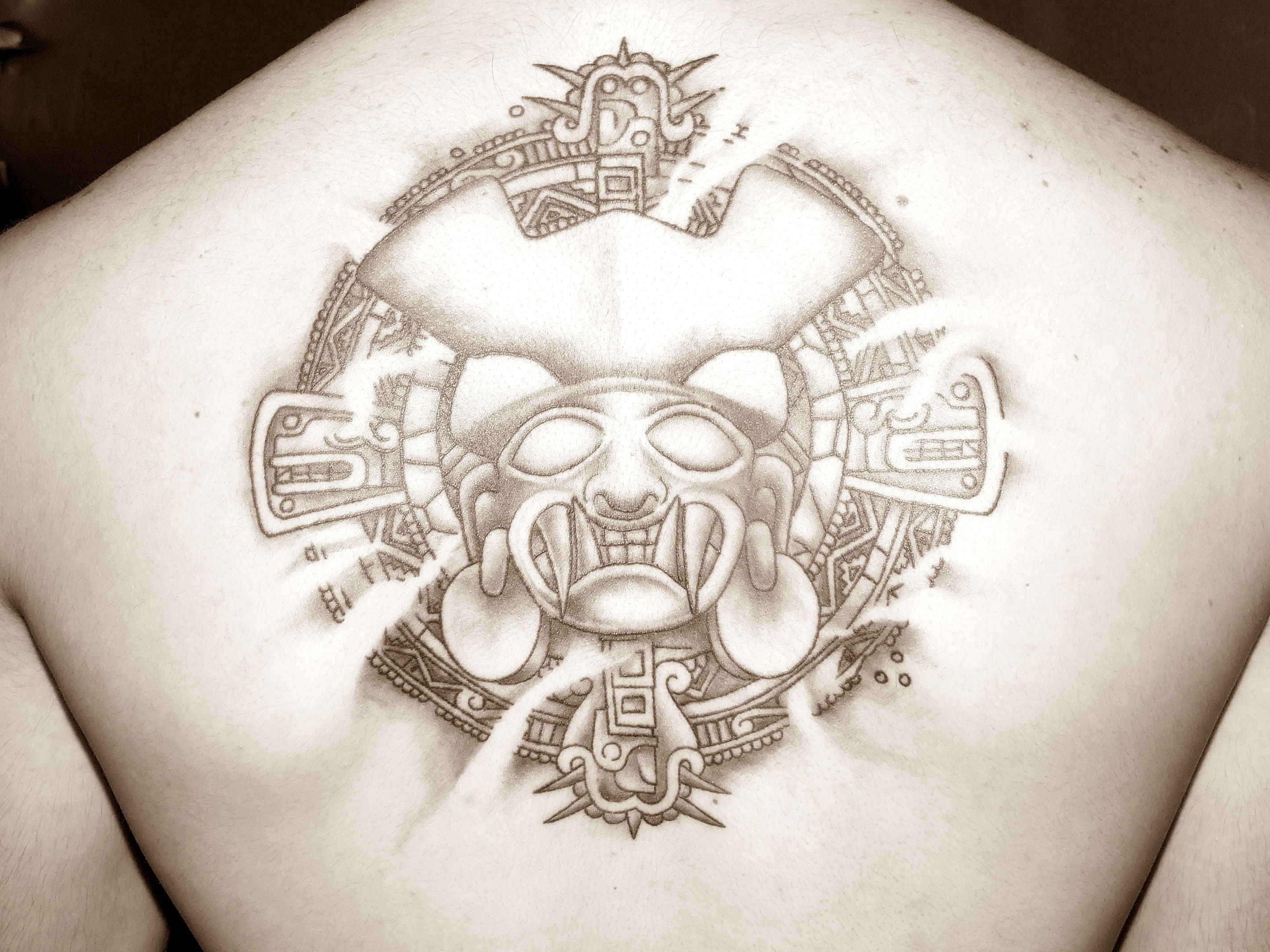 Wallpaper #30F65 Aztec Tattoos Symbols Cool Examples Designs Their Meaning