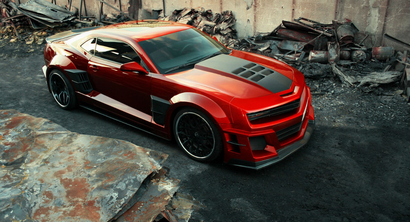Wallpaper #mXQjw44B_8f4nGFaVG8c59 The Chrome Carbon Wide Body Chevrolet Camaro No Car No Fun Muscle