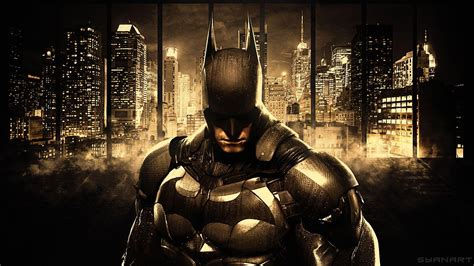 Wallpaper #YnP0fo4BFI5NbQksIxfN84 Batman Looking Over the City He Protects