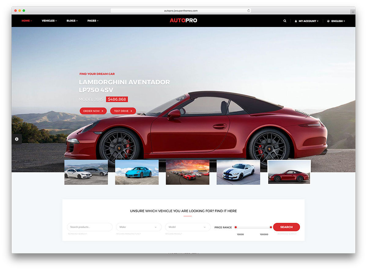 Wallpaper #T9dFMpMB4Oq-IITv5zbD302 23 Best Automotive Wordpress Themes 2024 Colorlib