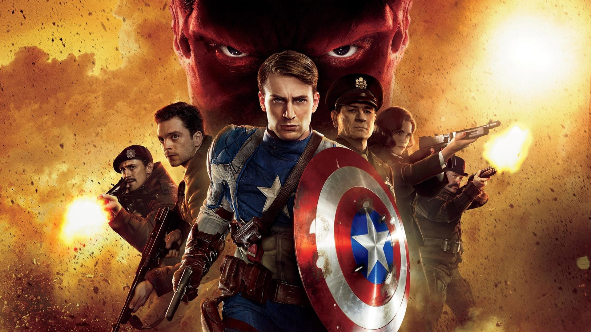 Wallpaper #THPrgo4BFI5NbQkszxmX40 Captain America the First Avenger Windows 1011 Theme