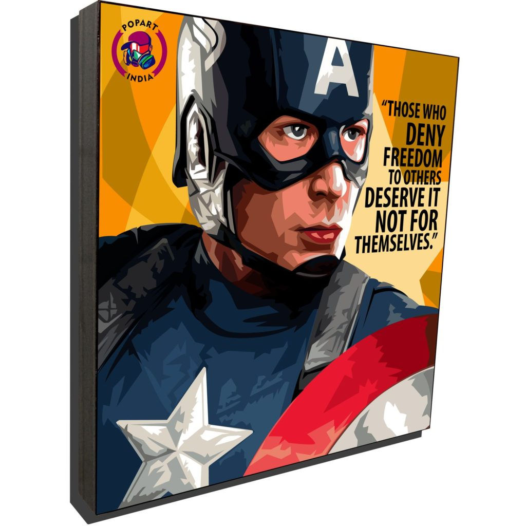 Wallpaper #CEV-jo4B7YBJg1BVZ51j4 Captain America Pop Art Pop Art India