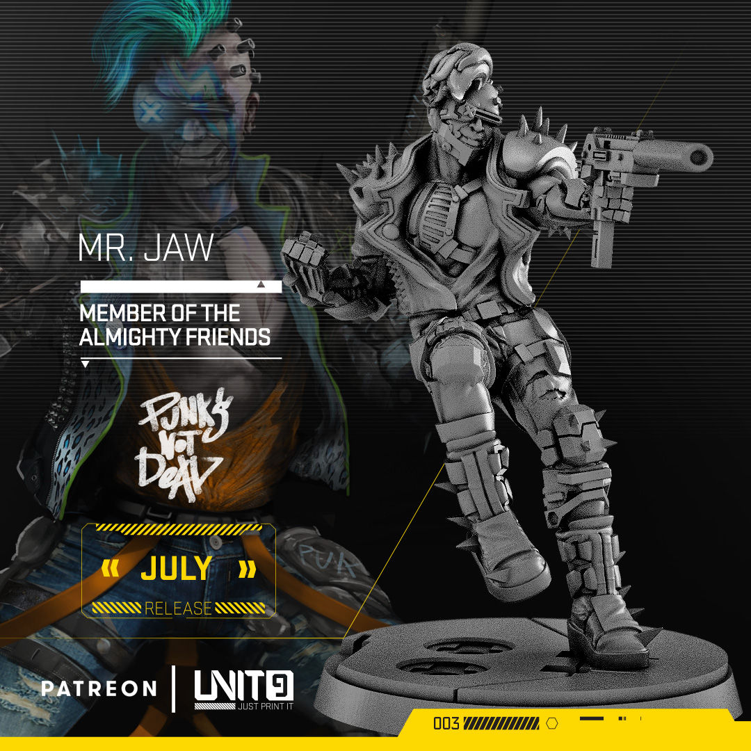 Wallpaper #fmeh-pIBSpphPi3-95Fq252 Unit9 New Patreon with Cyberpunk Miniatures Bols Gamewire