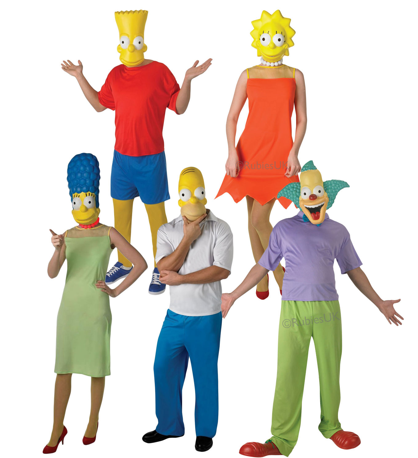 Wallpaper #ozEJNpMB5zzyi_yYYlj2244 The Simpsons Adults Fancy Dress TV Cartoon Character Mens Womens Ladies