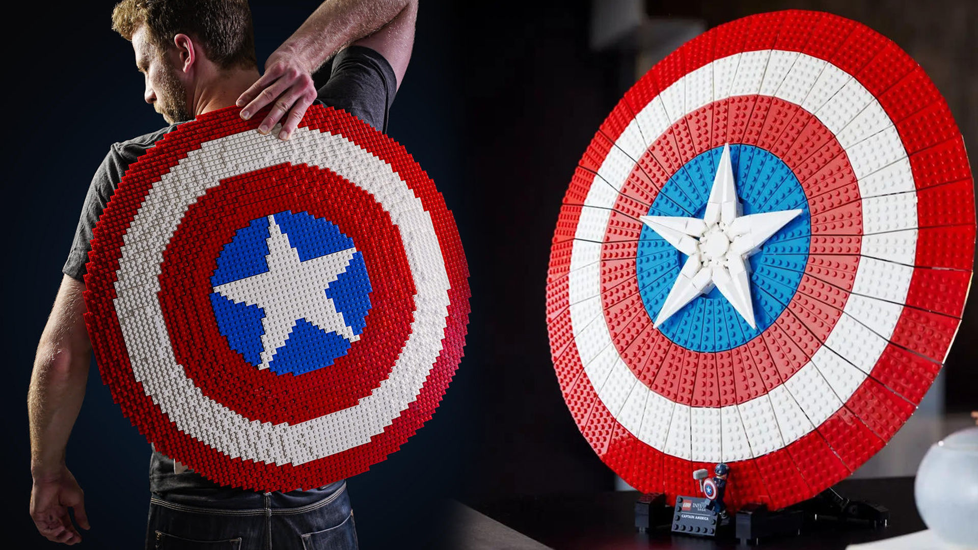 Wallpaper #Hn0L8Y4Bnwiau_P6Ugj323 Lego Reveals a Real Size of Captain Americas Shield Rotten Usagi