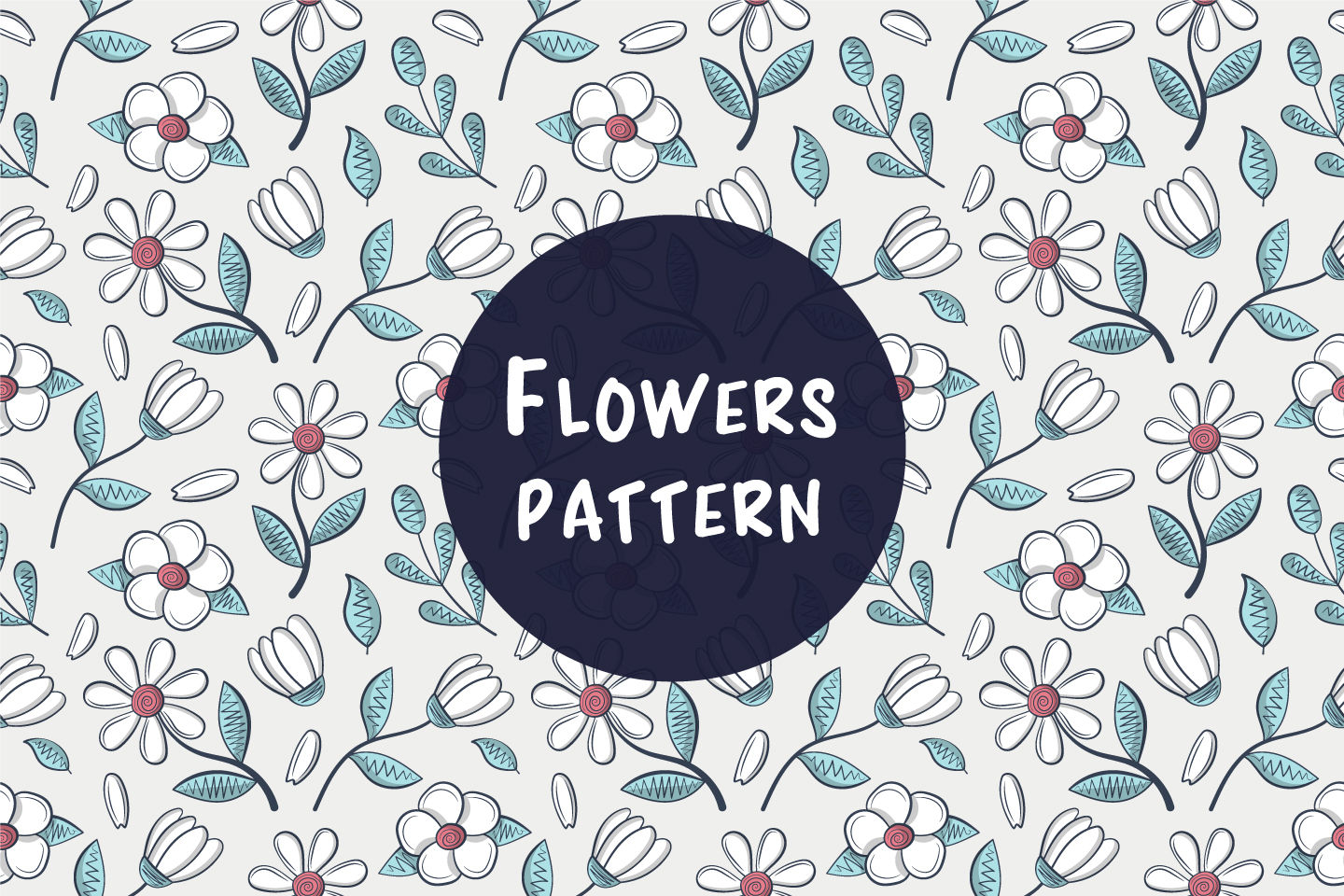 Wallpaper #4B2MLZMBlOZrFDOkv9C4178 Seamless Vector Pattern with Flowers Graphicsurfcom