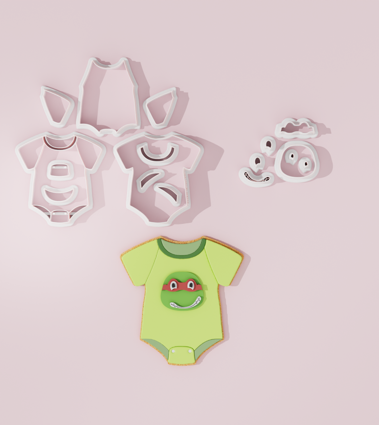 Wallpaper #OGdH-JIBSpphPi3-nIkz431 Ninja Turtles Onesie Cookie Cutter