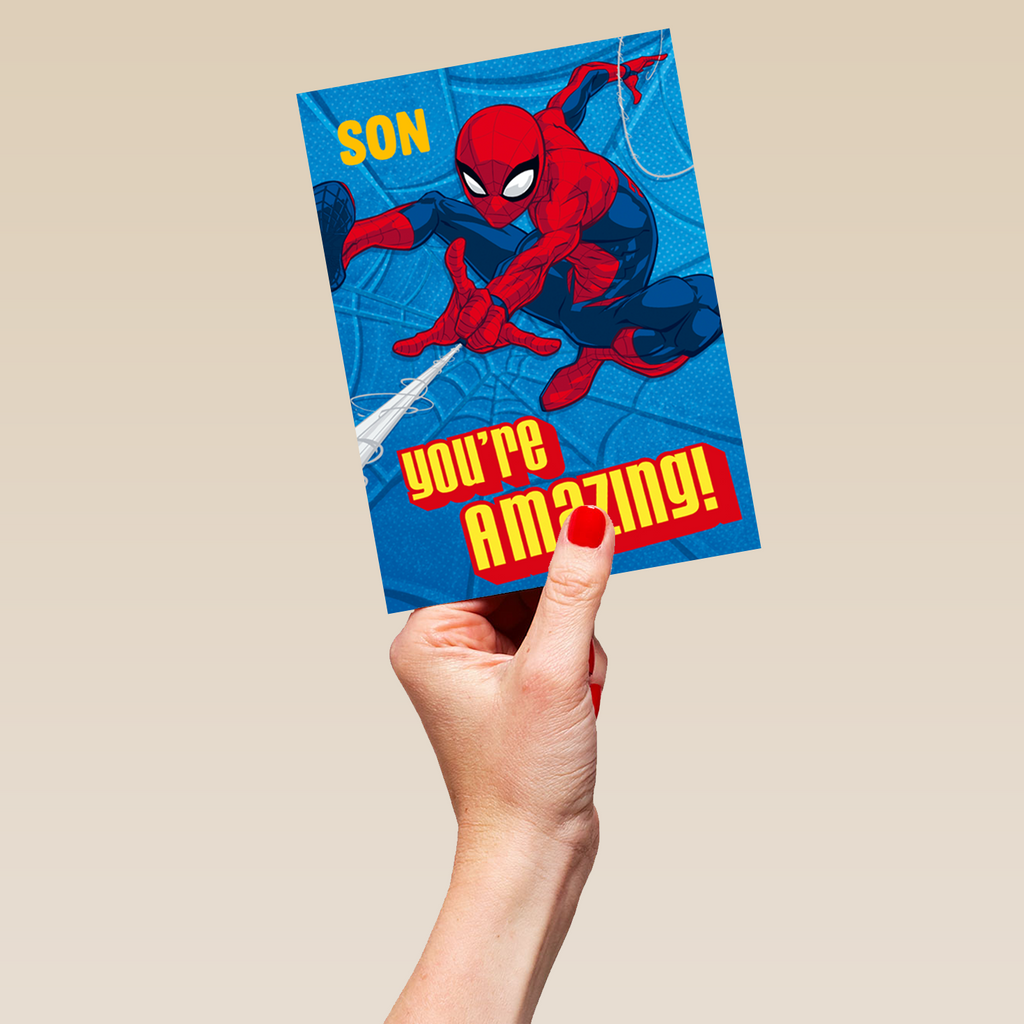 Wallpaper #JxVKNpMB-CQNECa20icS57 Personalised Marvel Spider Man Youre Amazing Birthday Card for Son