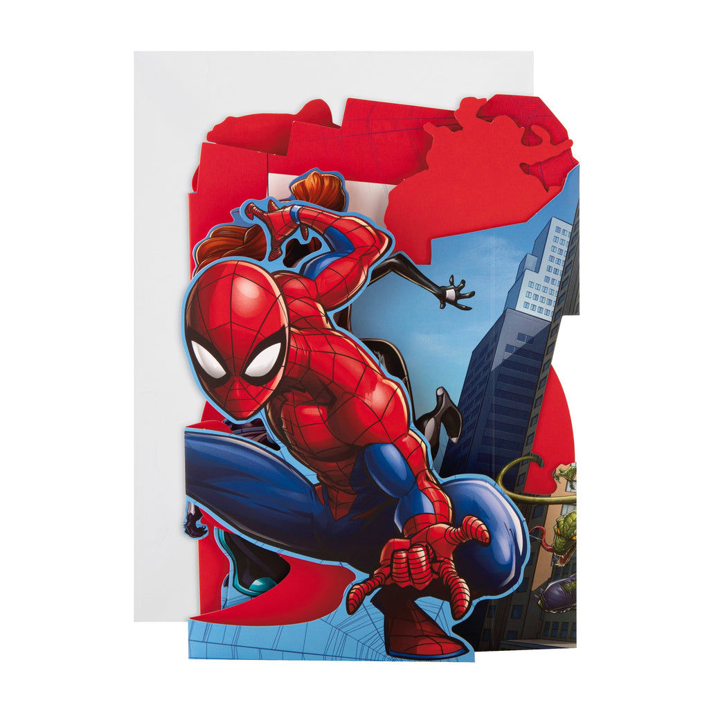 Wallpaper #JxVKNpMB-CQNECa20icS131 3D Marvel Spider Verse Birthday Card Hallmark Uk