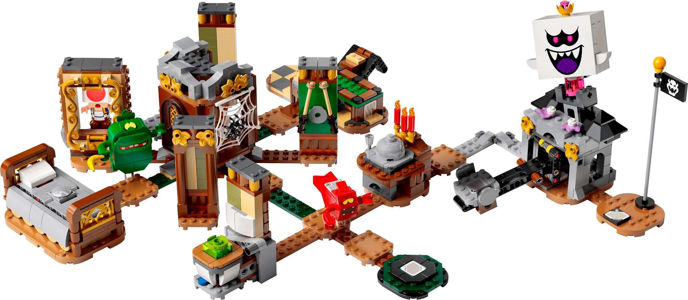 Wallpaper #Kx3VLZMBlOZrFDOkdNK0360 Photos of the Lego Super Mario Luigis Mansion Sets