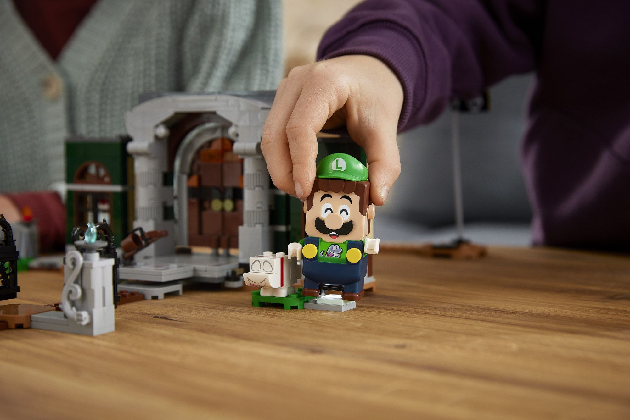 Wallpaper #Kx3VLZMBlOZrFDOkdNK0183 Photos of the Lego Super Mario Luigis Mansion Sets