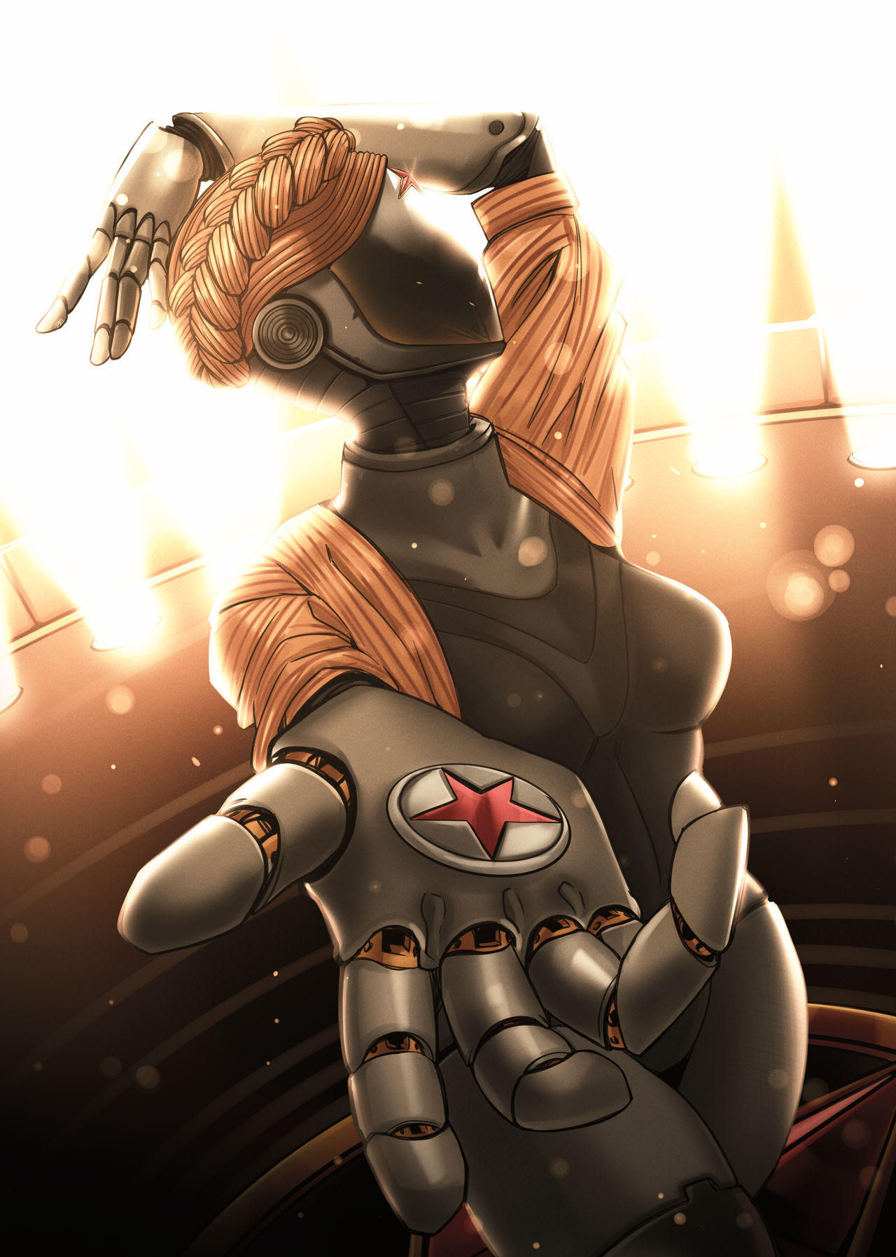 Wallpaper #OW0dapcBycdYOYFTOnEz193 Robot Twin by Atomic Girl Ballerina Twins Atomic Heart Female