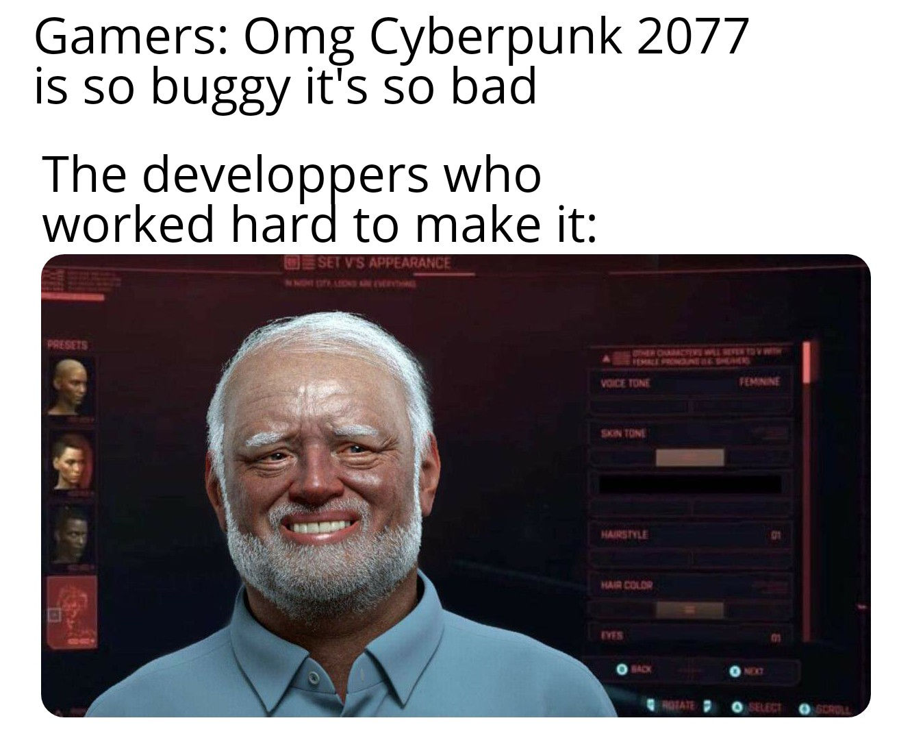 Wallpaper #mW29apcBycdYOYFTrXH246 Le Cyberbonk 2077 is Full of Bugs Rmemes Cyberpunk 2077 on PS4