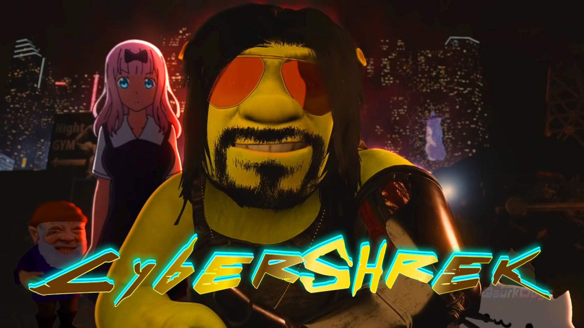 Wallpaper #mW29apcBycdYOYFTrXH295 Cybershrek Cyberpunk 2077 Know Your Meme