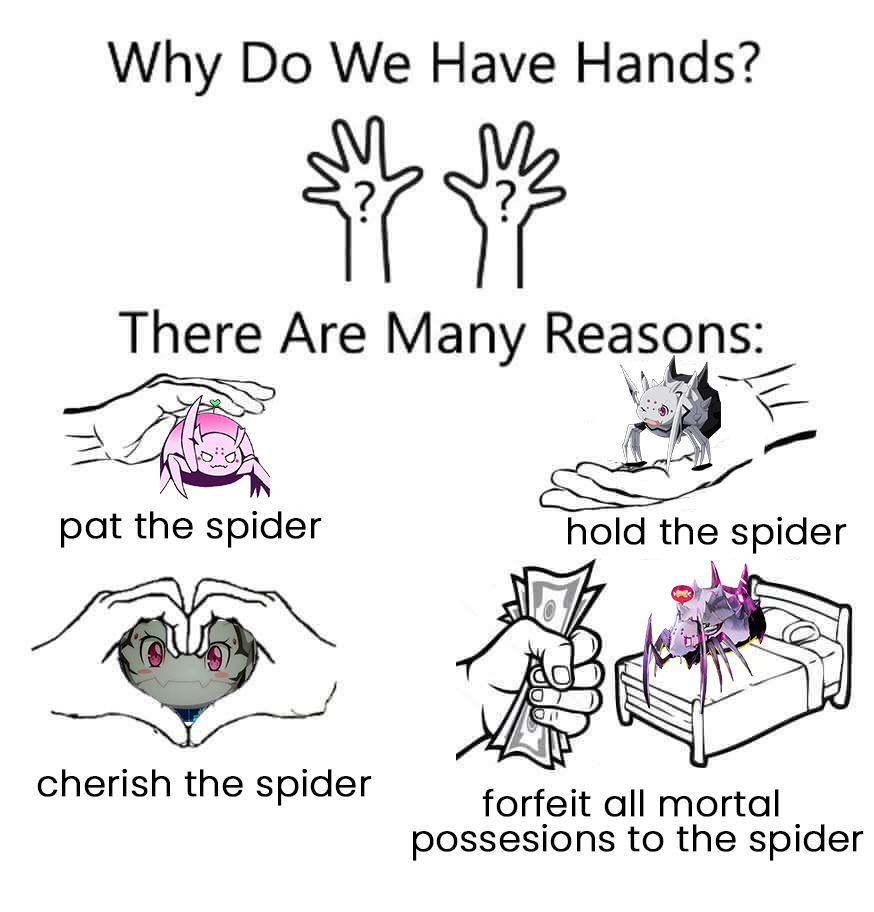 Wallpaper #l7gs2ZIBJvJKYCmEVuvw225 I for One Welcome Our New Spider Overlords So Im a Spider So What