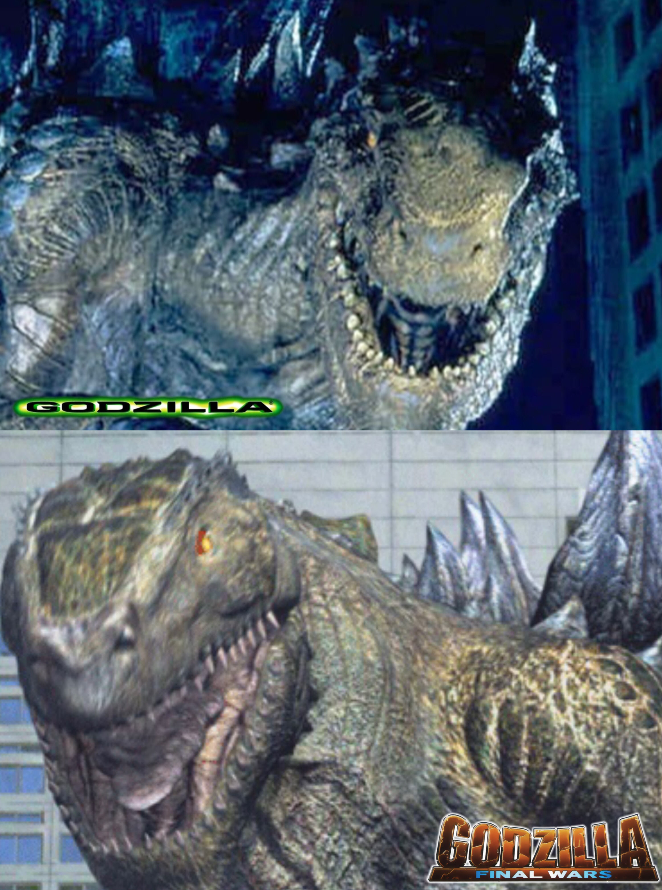 Wallpaper #wEDgL5MBJhL2WPbaU77v94 Godzilla and Zilla Comparison Godzilla Know Your Meme