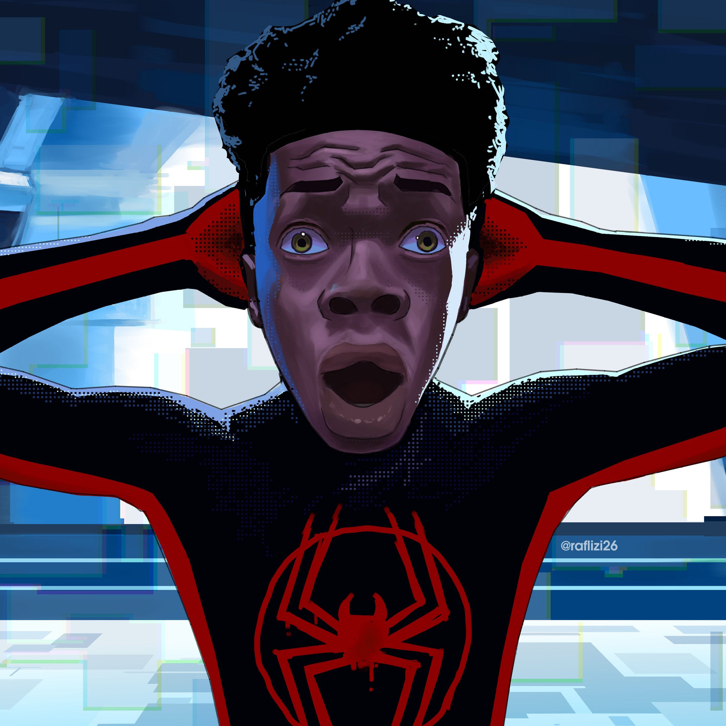 Wallpaper #kTEGNpMB5zzyi_yYnljO287 Miles Morales Shocked Meme Homecare24