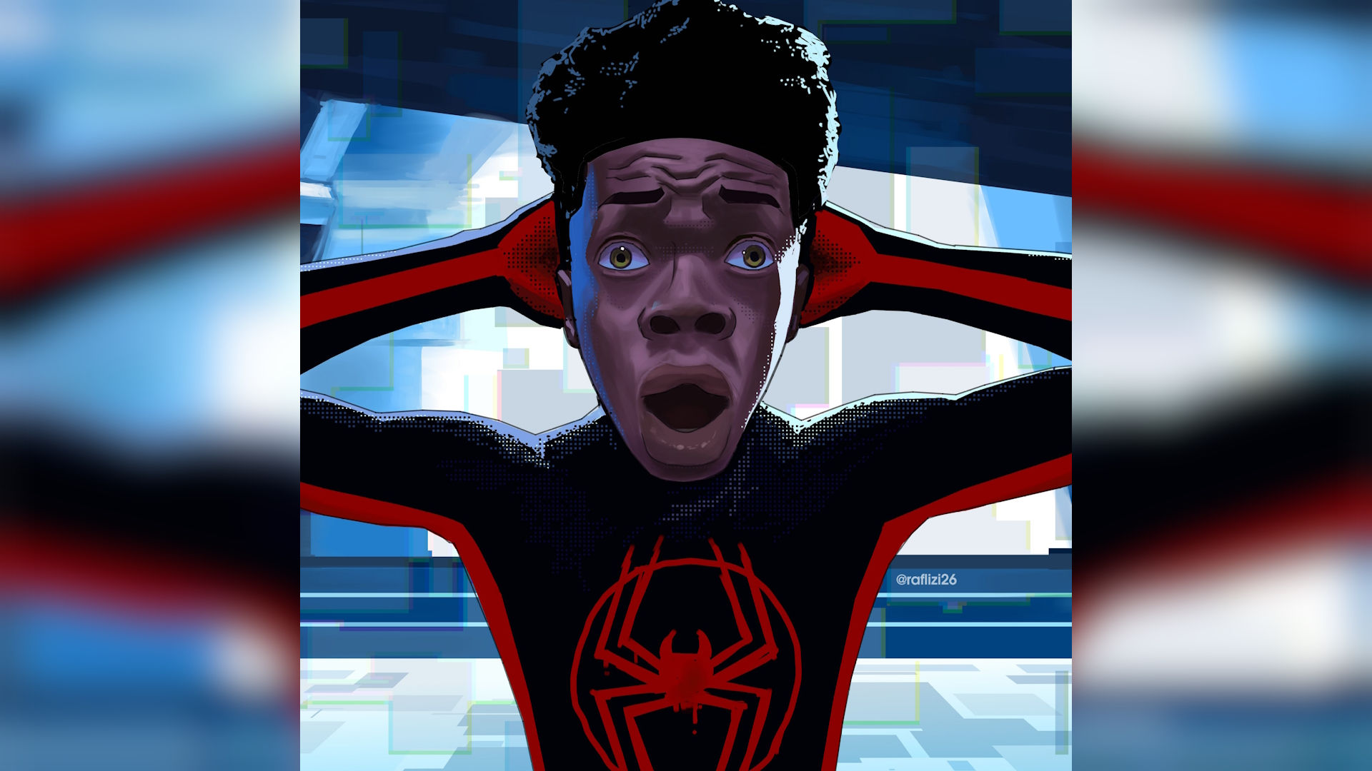 Wallpaper #lwCY6o4BSdW8dNouvQ9r35 Shocked Miles Morales Trending Videos Gallery Know Your Meme