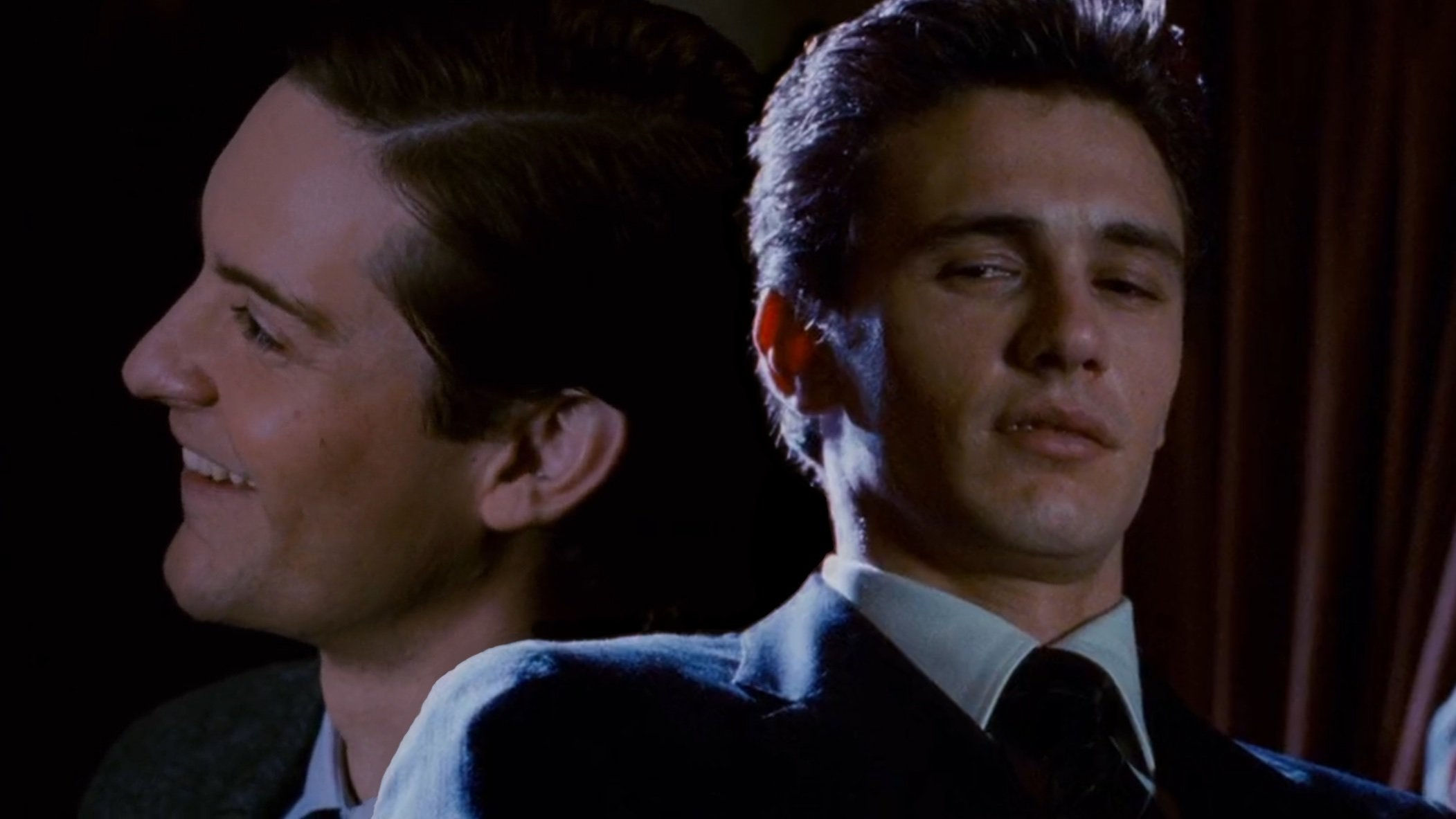Wallpaper #5GjbFJMBSpphPi3-7QVM188 James Franco Staring at Tobey Maguire Know Your Meme
