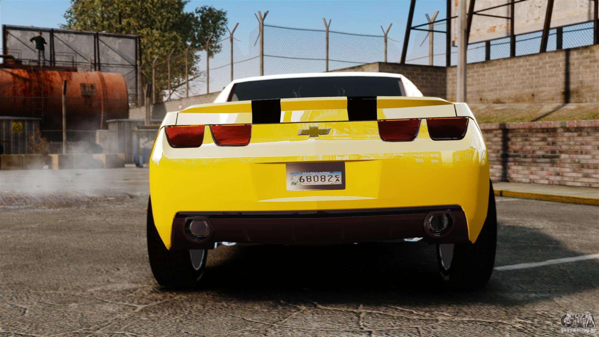 Wallpaper #3WcMCpMBSpphPi3-J9JF310 Chevrolet Camaro Bumblebee Dlia Gta 4