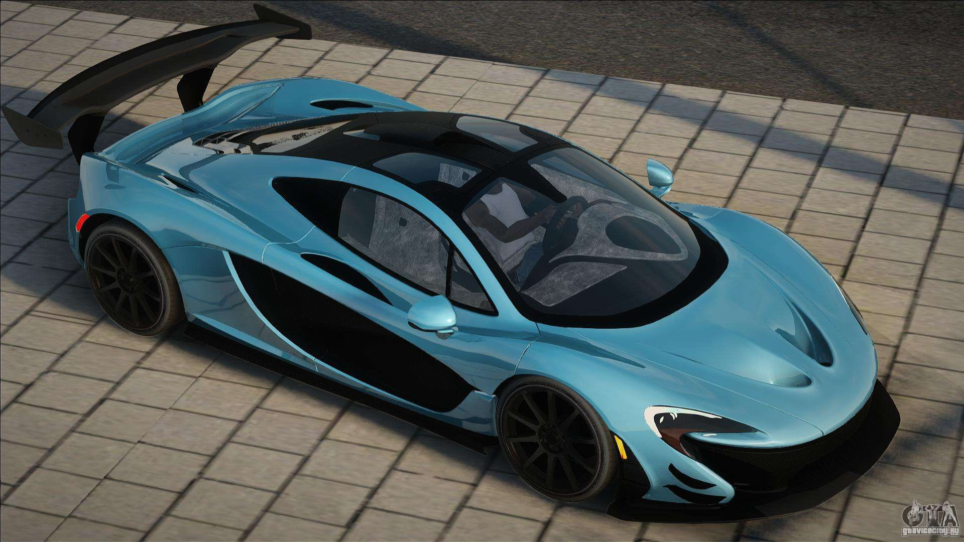 Wallpaper #6vQWOpMBKFX8bn3rLHev96 Mclaren P1 Blue Dlia Gta San Andreas