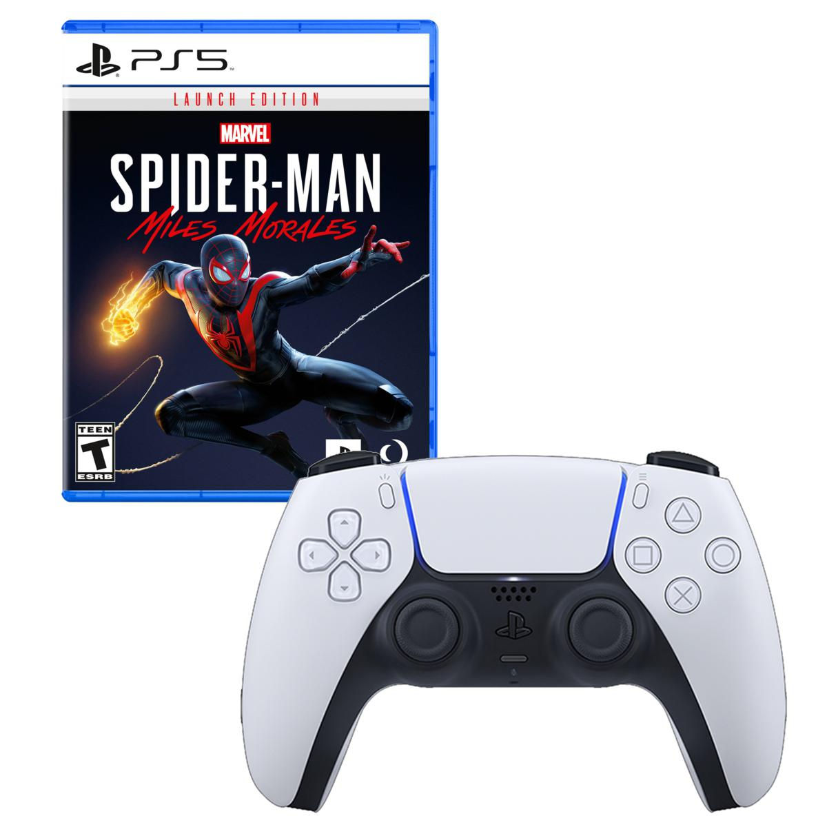Wallpaper #xRkmH48BtGB6xQ78xXoP36 PS5 Dualsense Controller Marvels Spider Man Miles Morales Game