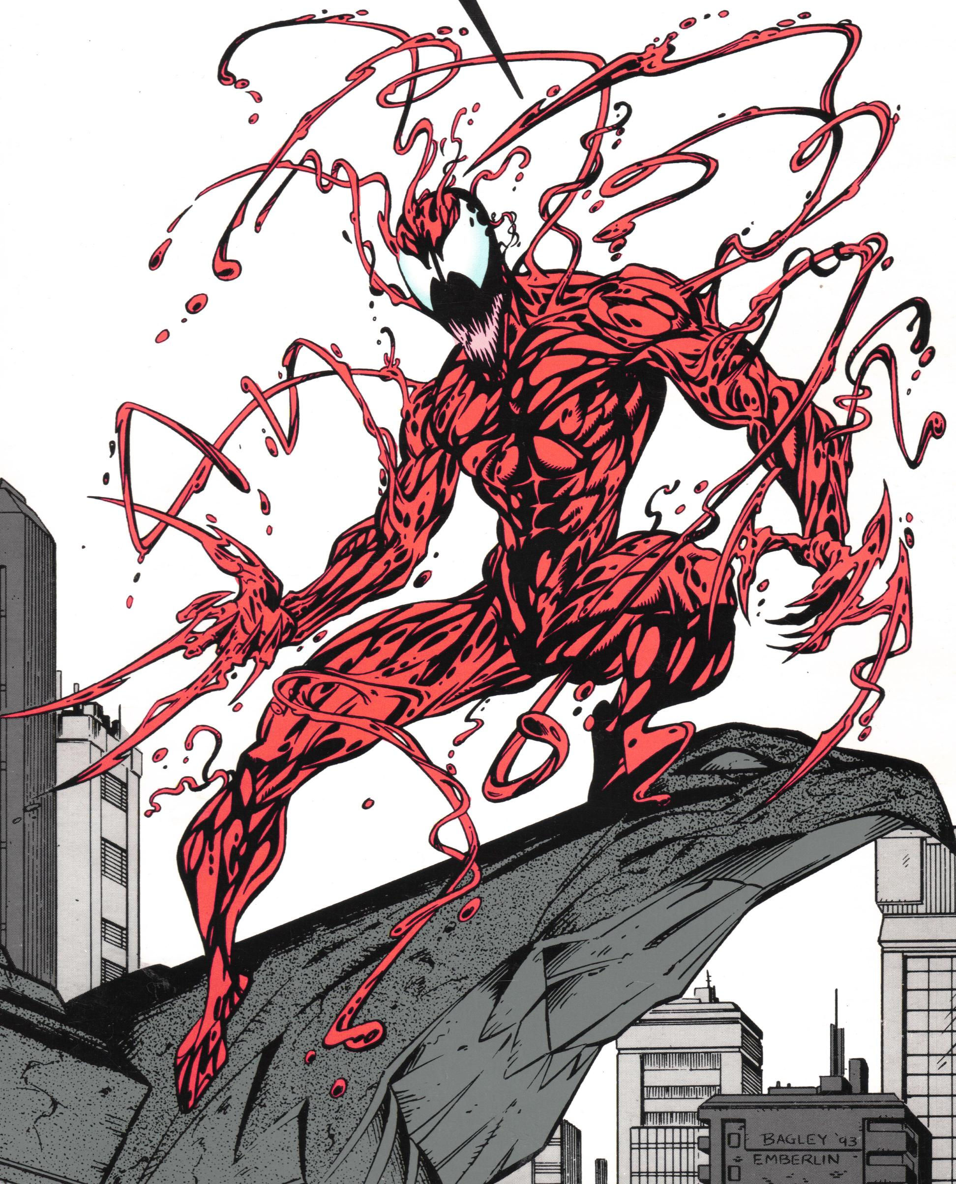 Wallpaper #Hn3D8Y4Bnwiau_P6SApZ47 Image Spider Man Carnage Vol 1 1 Textlessjpg Marvel Comics Database