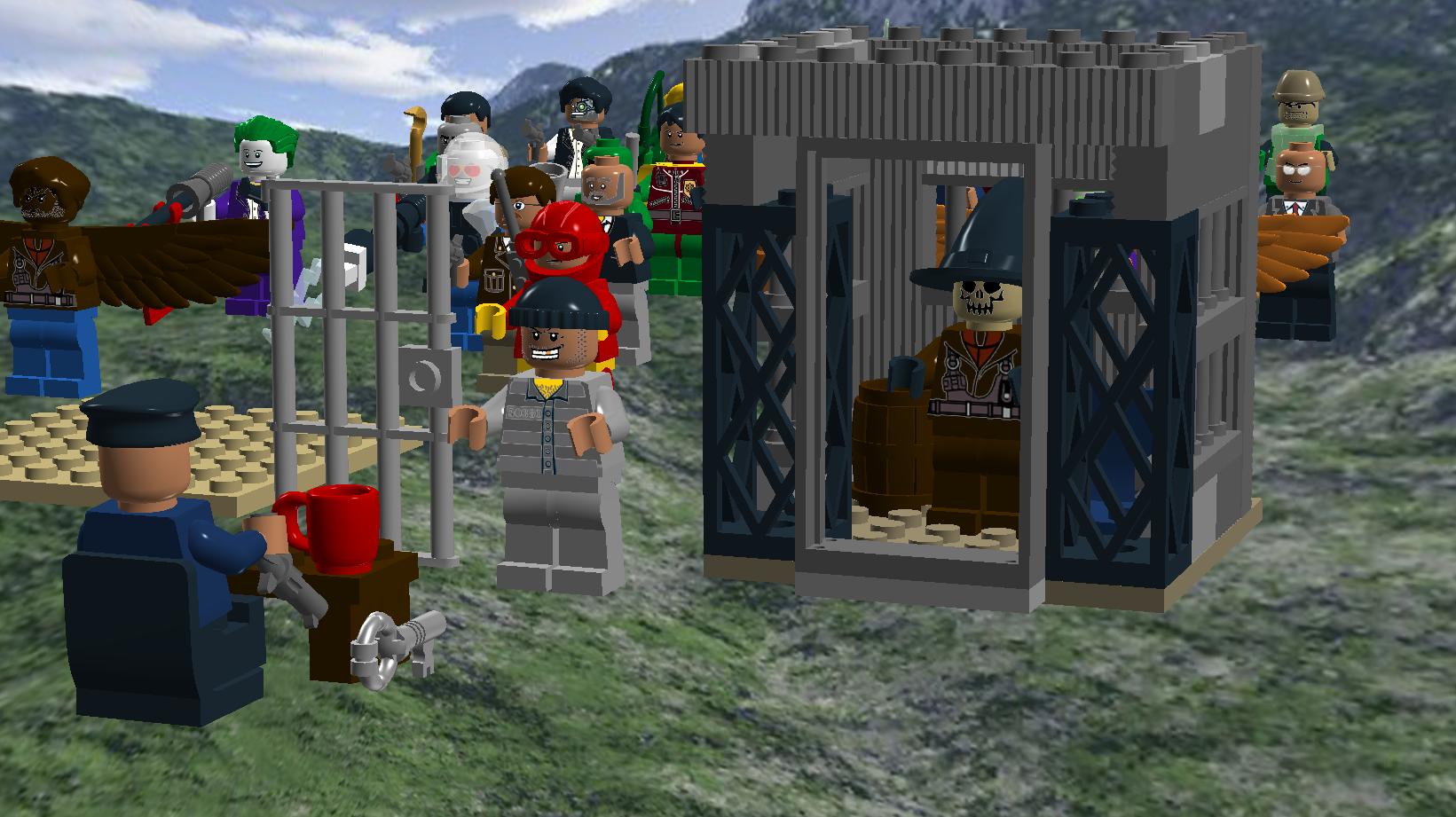 Wallpaper #WSwaSpMB0E1QgA7wsvVO250 User Blogjedi Master Sithlego Custom DC Super Heroes on Ldd