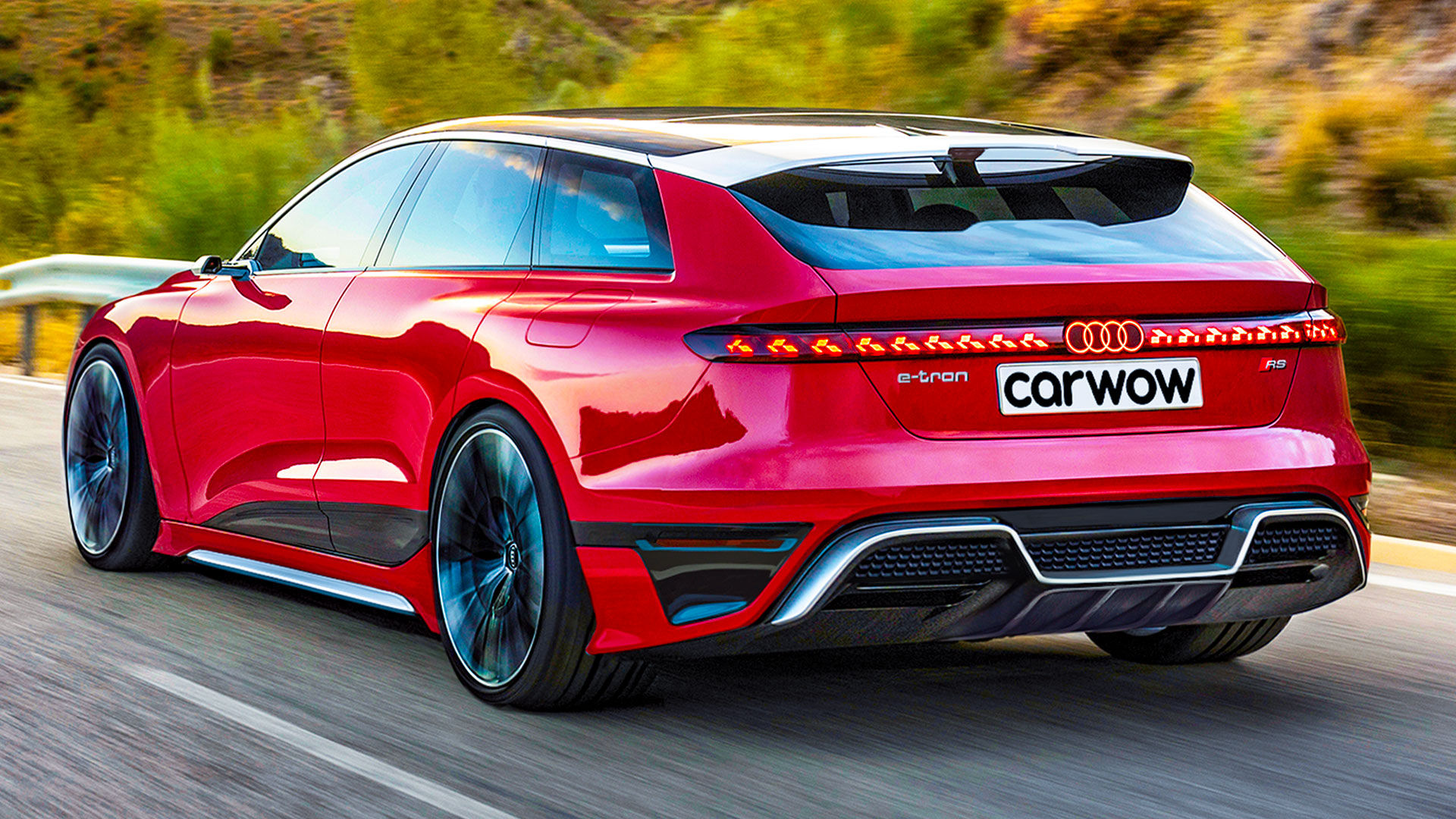 Wallpaper #s-_NTJMBMN-XEVvV_T4S144 New Electric Rs6 Avant E Tron Rendered the Most Powerful Audi Ever