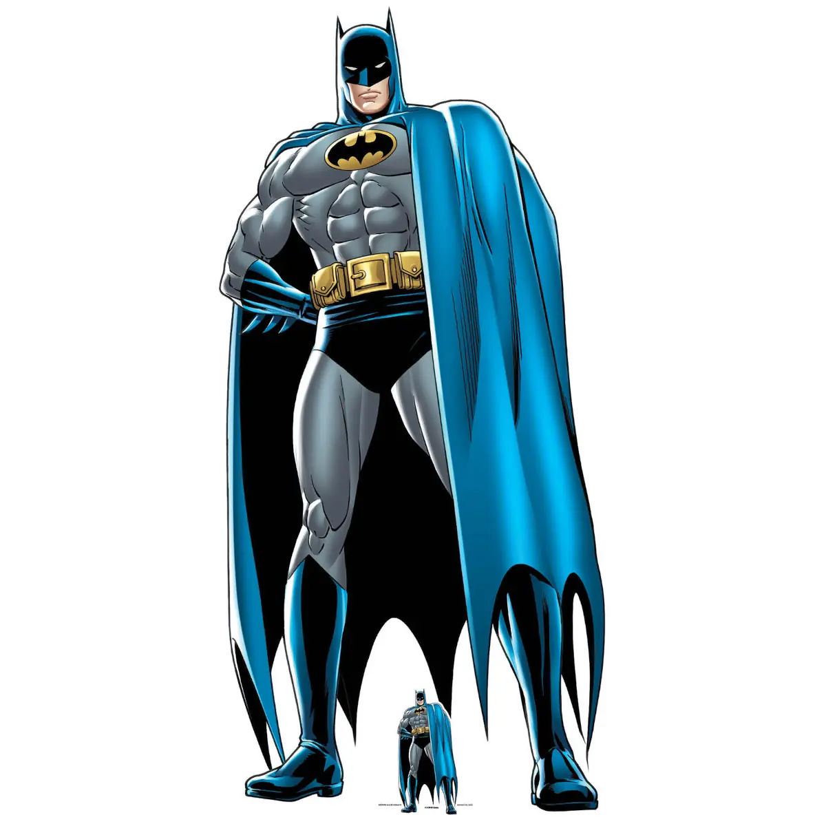 Wallpaper #X2gXIZMBSpphPi3-Ay8w138 Batman Comic Style Cape DC Comics Official Lifesize Mini